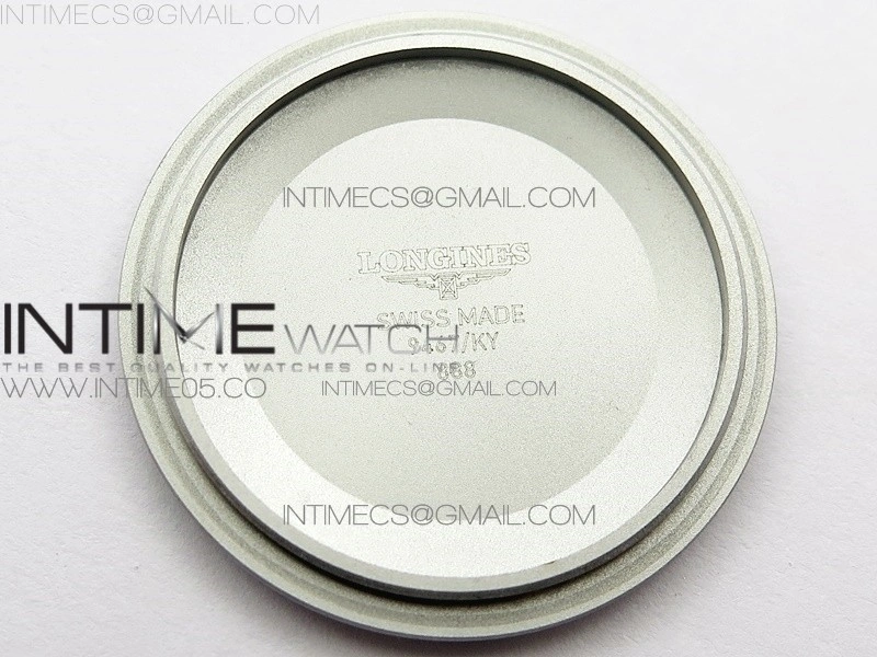 Conquest L3.840.4.56.6 Real Ceramic Bezel SS ZF 1:1 Best Edition Green dial On Green Rubber Strap A2824